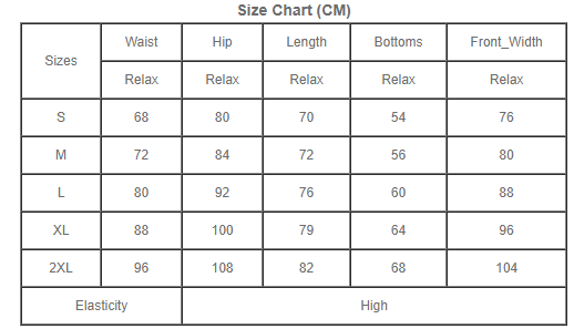 Size Chart 410722