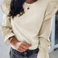 Ruffled Flounce Sleeve Corduroy Blouse