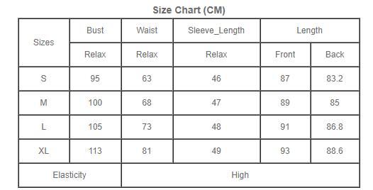 Size Chart 221224