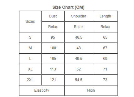 Size Chart 2561867
