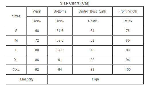 Size Chart 410149