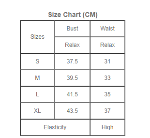 Size chart 43594