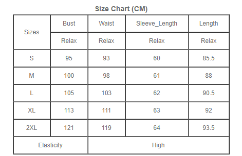 Size chart 85328